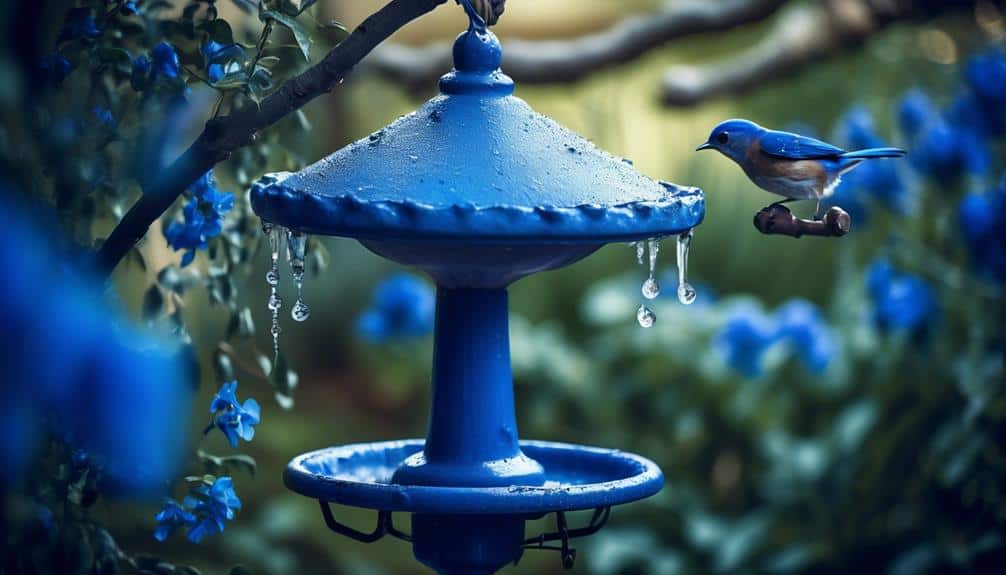 attracting blue birds effectively