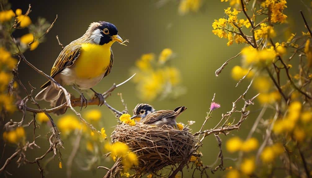 bird breeding behaviors