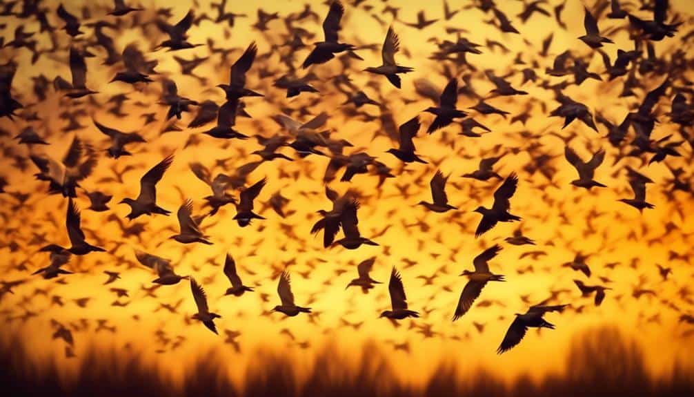 bird migration in spring