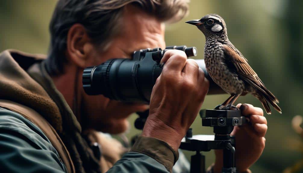 birding with a monocular