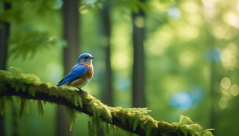 Captivating Sightings: Majestic Blue Birds in Michigan