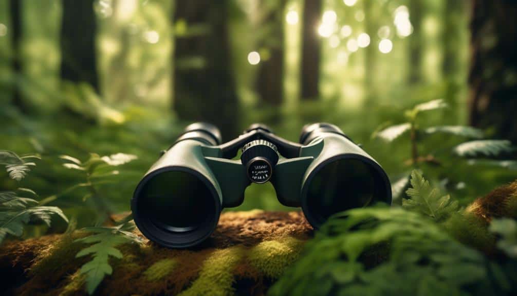 birdwatching with specialized binoculars