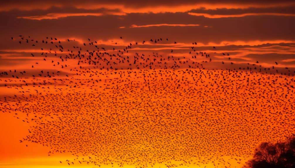 black bird migration patterns