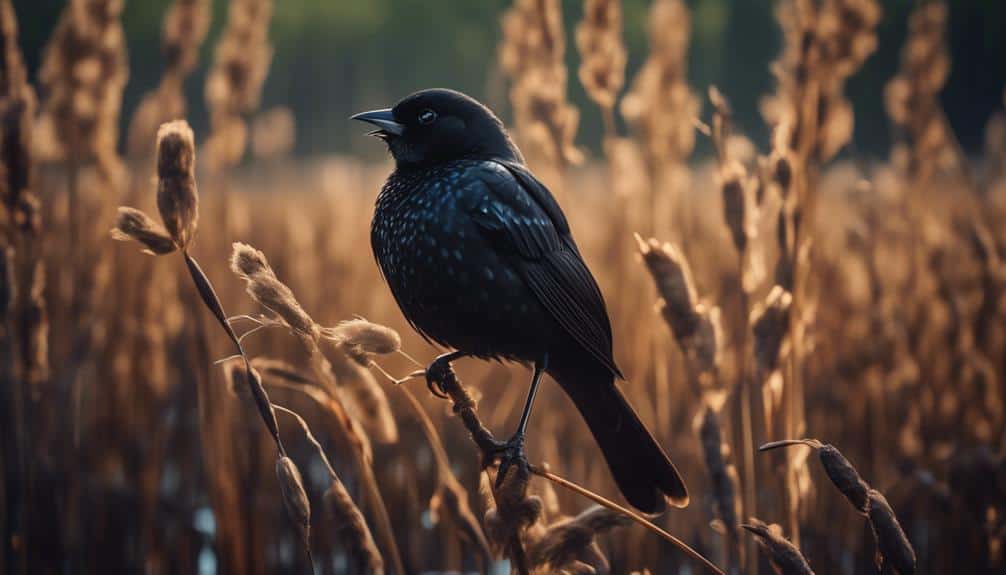 black birds habitat preferences
