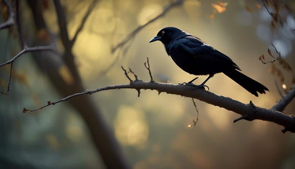 black birds traits and actions