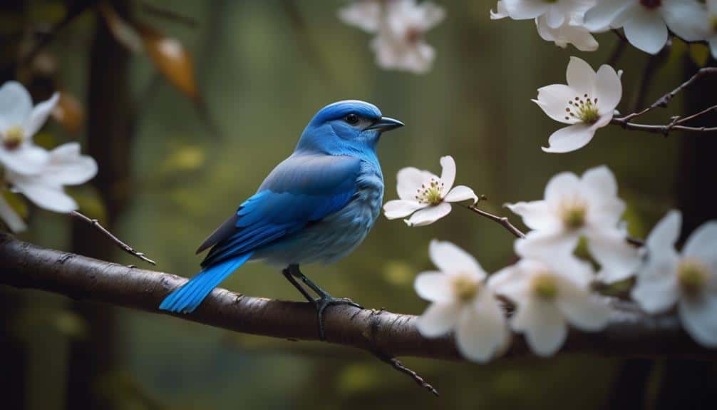 blue bird behavior in georgia