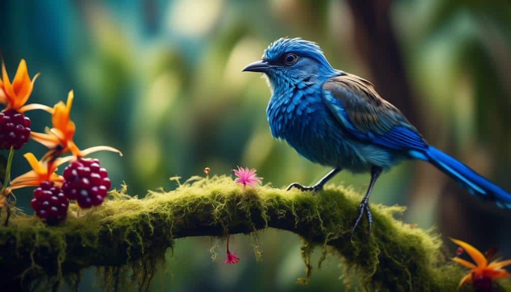 blue bird behaviors and characteristics