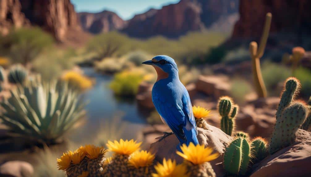 blue bird habitats in arizona