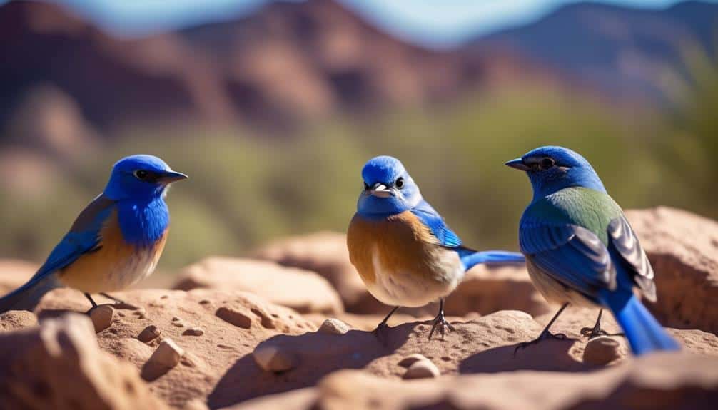 blue birds in arizona