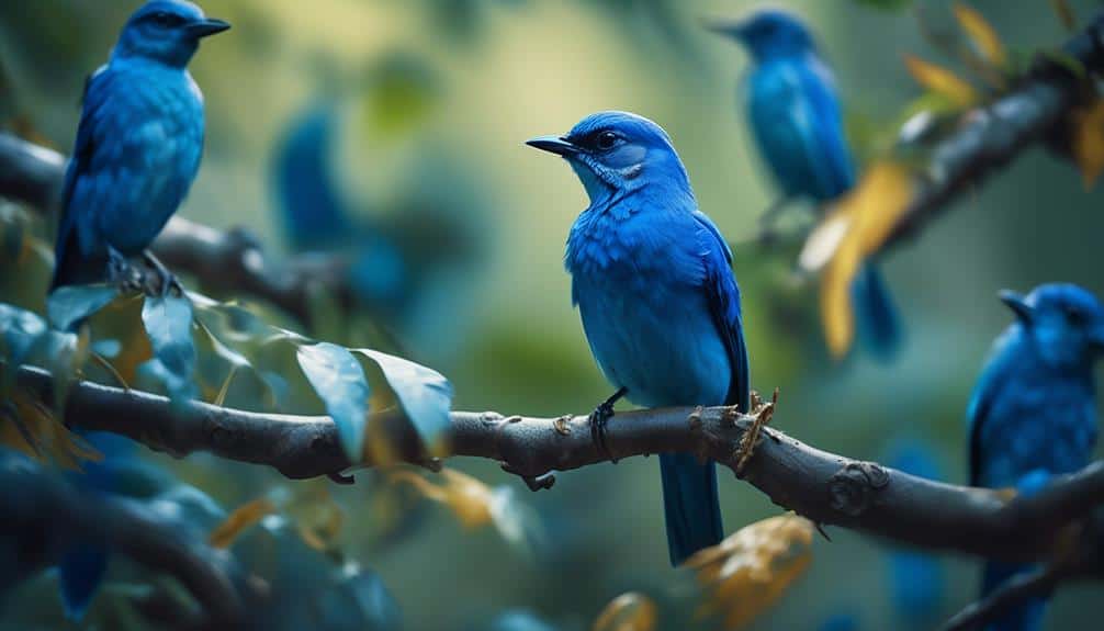 blue birds in north carolina