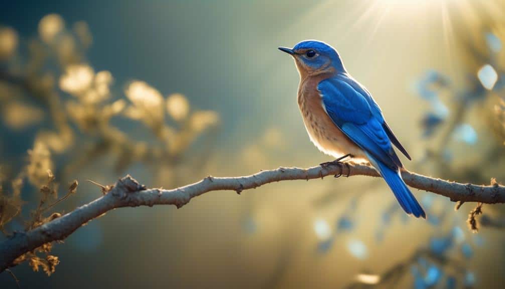 bluebird behavior and diet