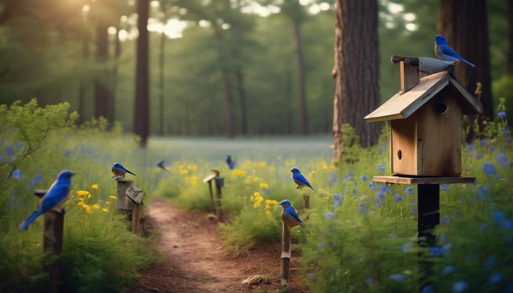 bluebird habitat in east texas