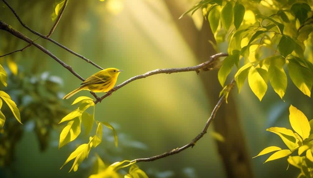 bright yellow bird in north carolina