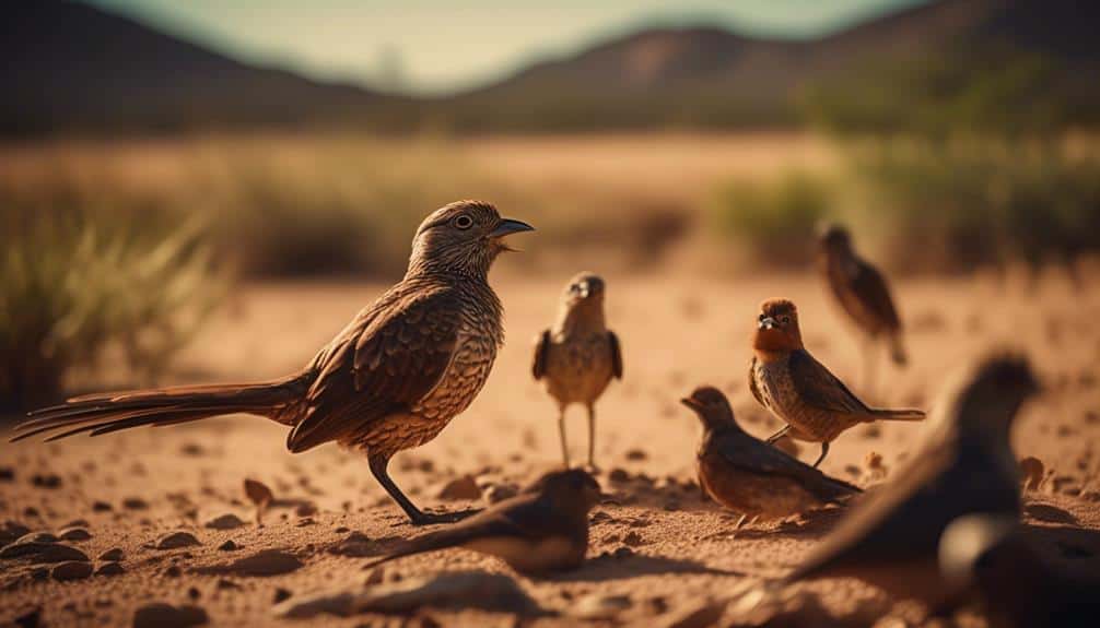 brown birds habitat and range