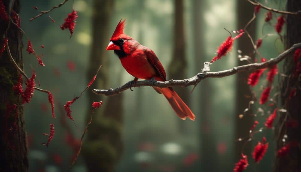 cardinals in georgia forests