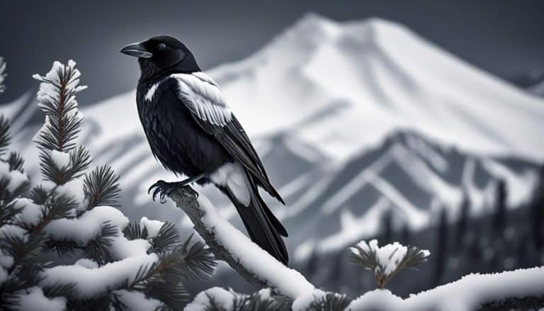 Black and White Birds in Colorado