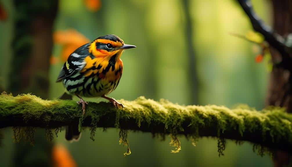 colorful songbirds in pennsylvania
