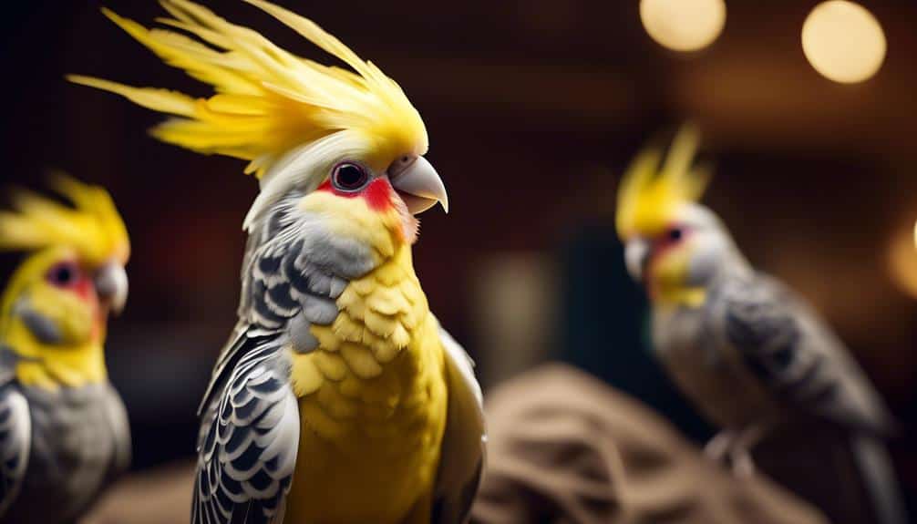 different cockatiel bird varieties