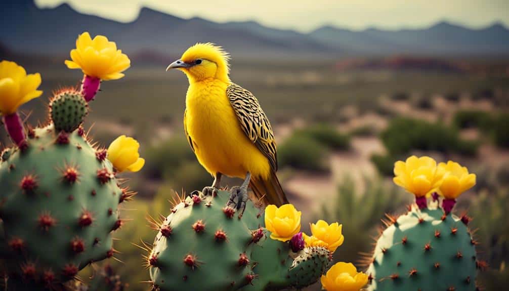 distinctive traits of yellow birds