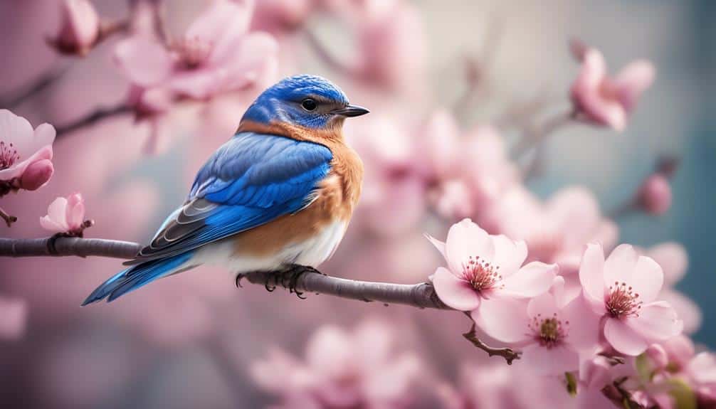 eastern bluebird symbol of joy