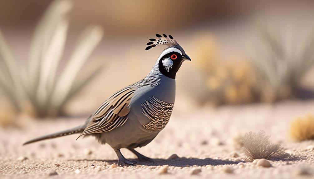 elegant desert bird species