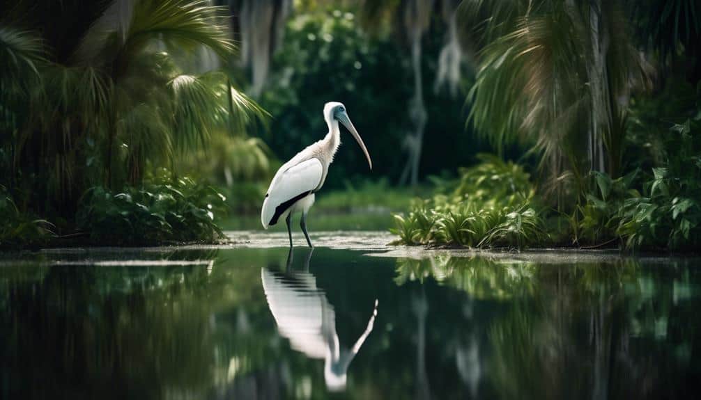 endangered wood stork in florida