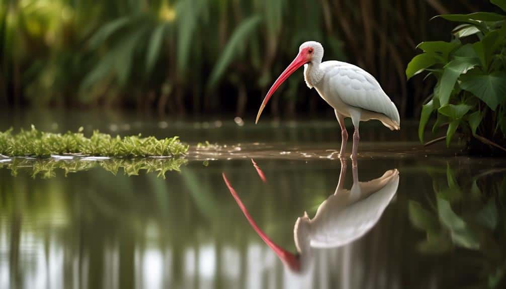 florida s elegant white ibis