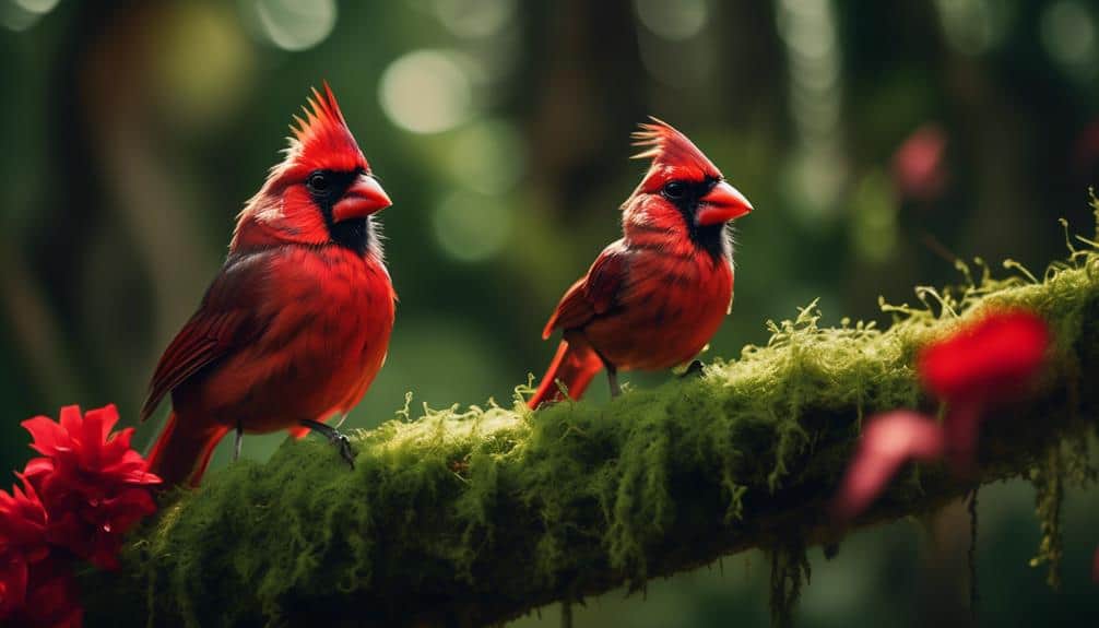 florida s vibrant red bird