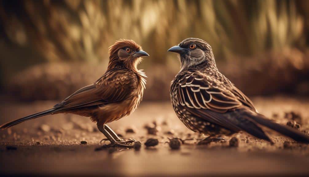 identification of brown birds