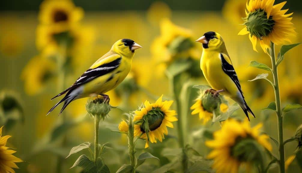 illinois state bird american goldfinch