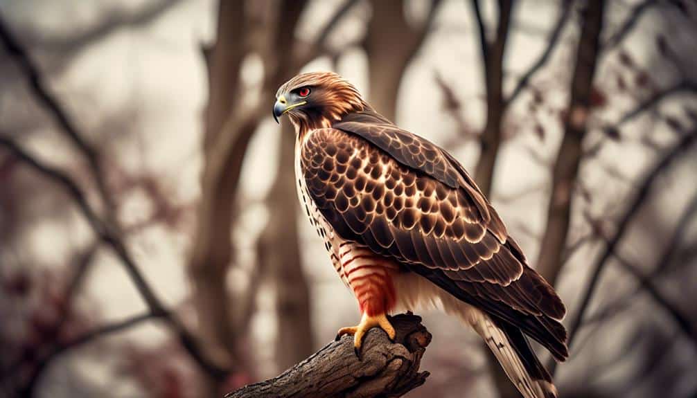 illinois stealthy red tailed hawks