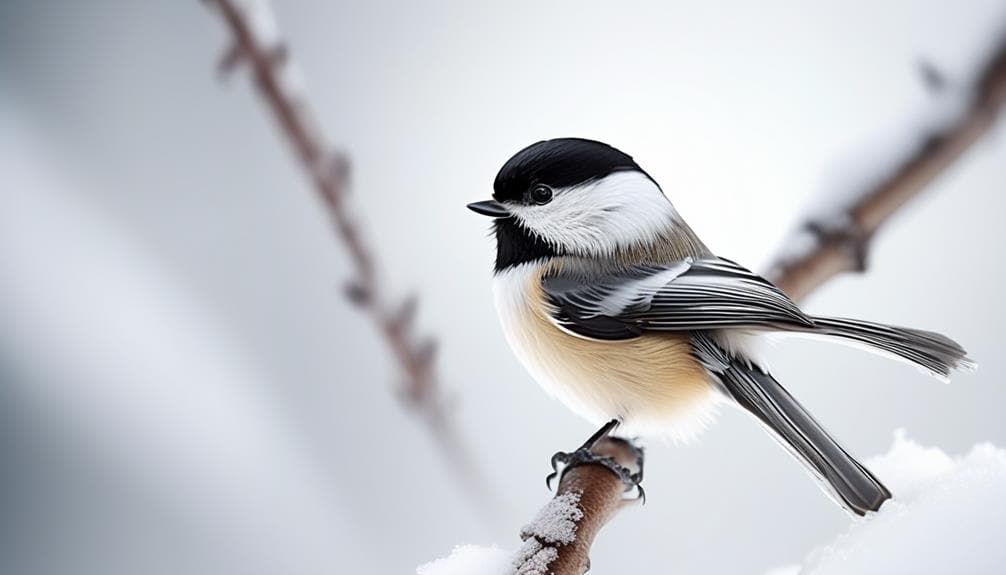 michigan s cheerful chickadee neighbor