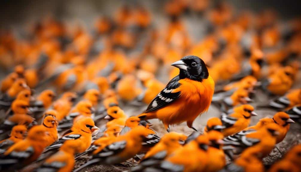 michigan s orange avian identification