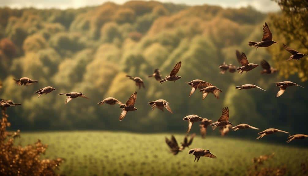 ohio s brown birds migrate