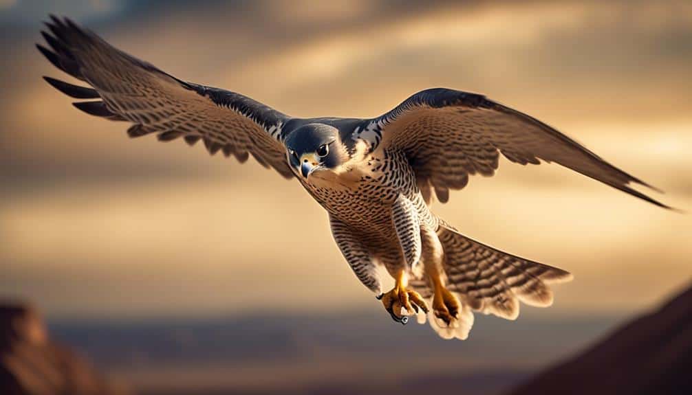 peregrine falcon world s fastest