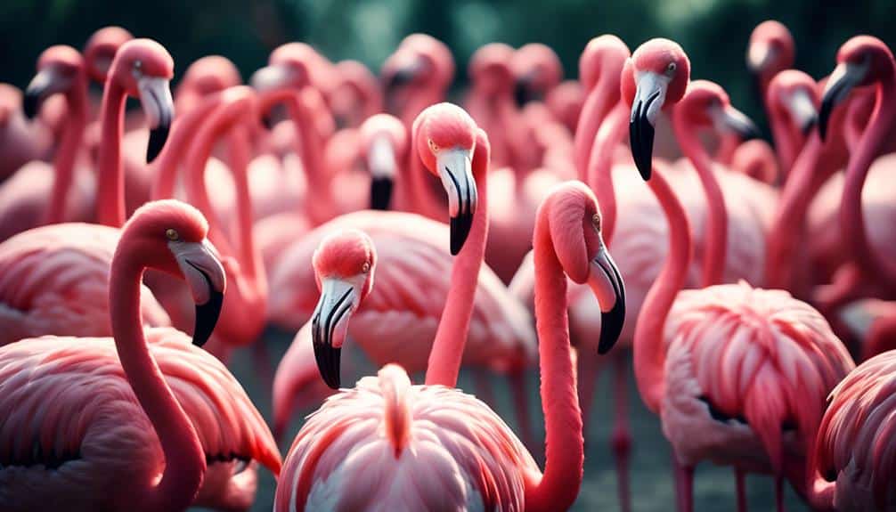 pink birds with attitude