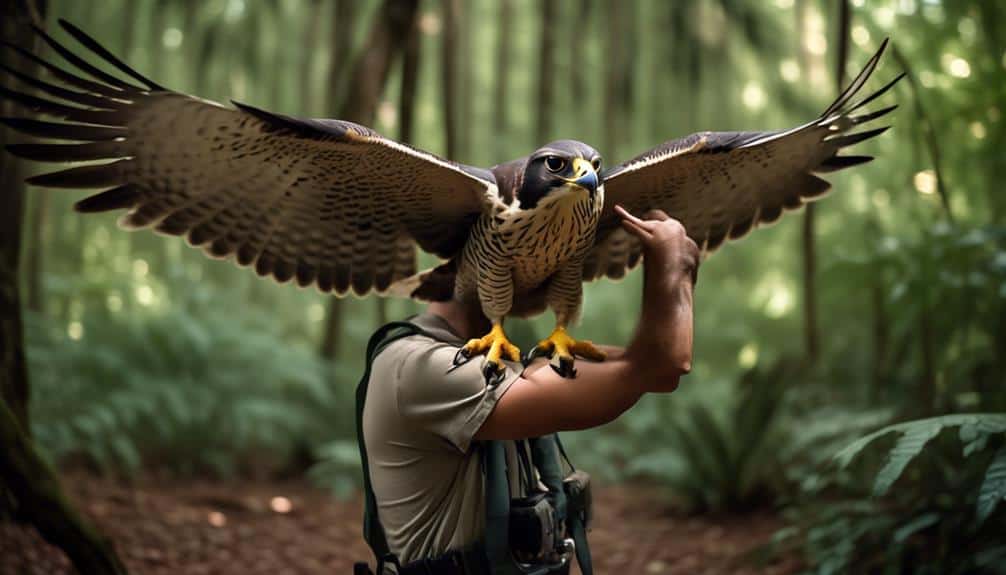 protecting falcons in georgia