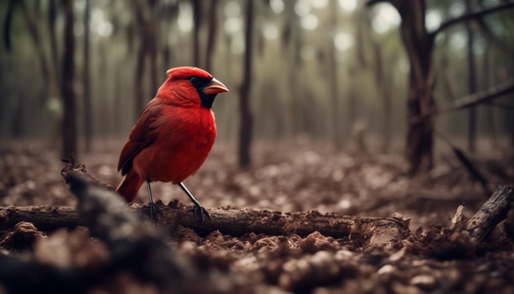 protecting red birds from threats