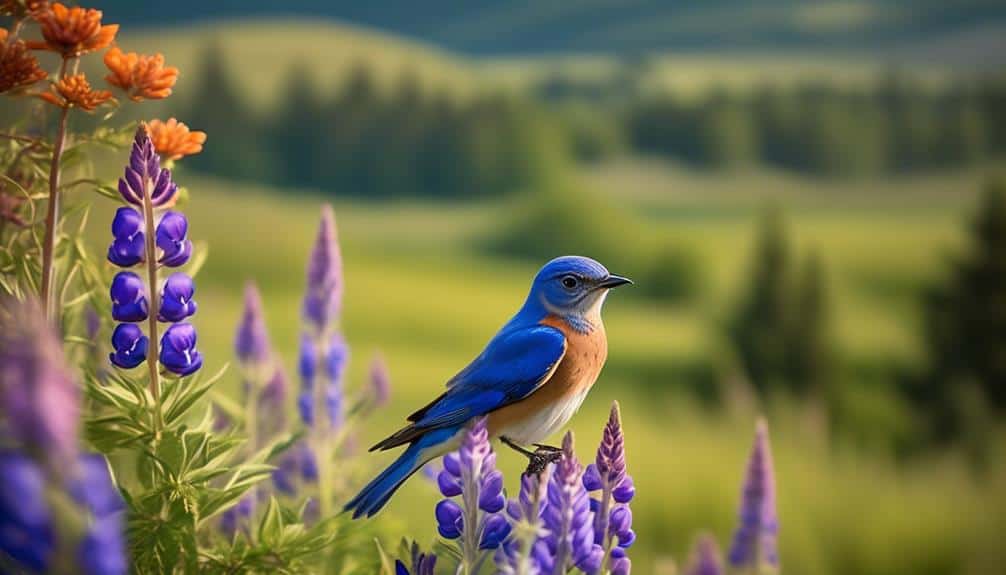 rare western bluebird sighting