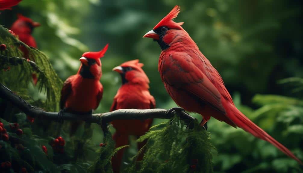 red birds in connecticut