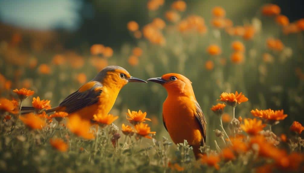 rise in orange bird population