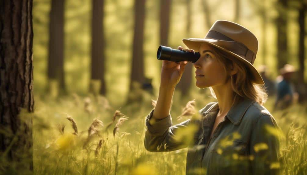 stylish headgear for birdwatching