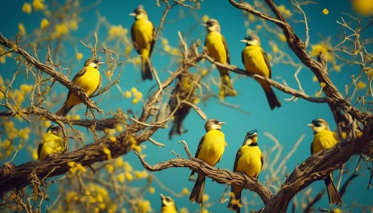 Yellow Breasted Birds in Texas