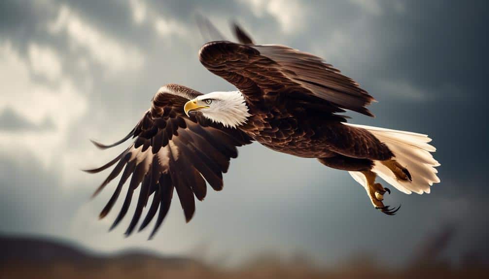 texas eagle bird traits