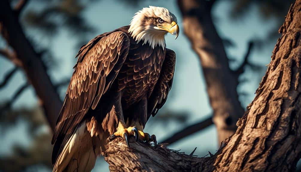 texas eagles diet and feeding