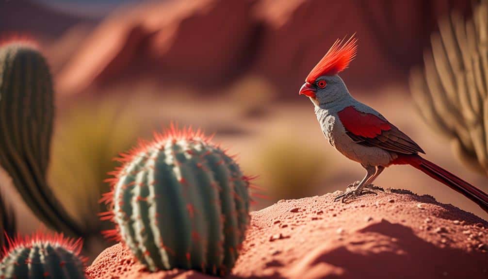 unique desert bird species