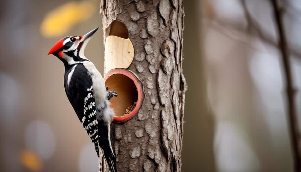 vibrant woodpeckers in michigan